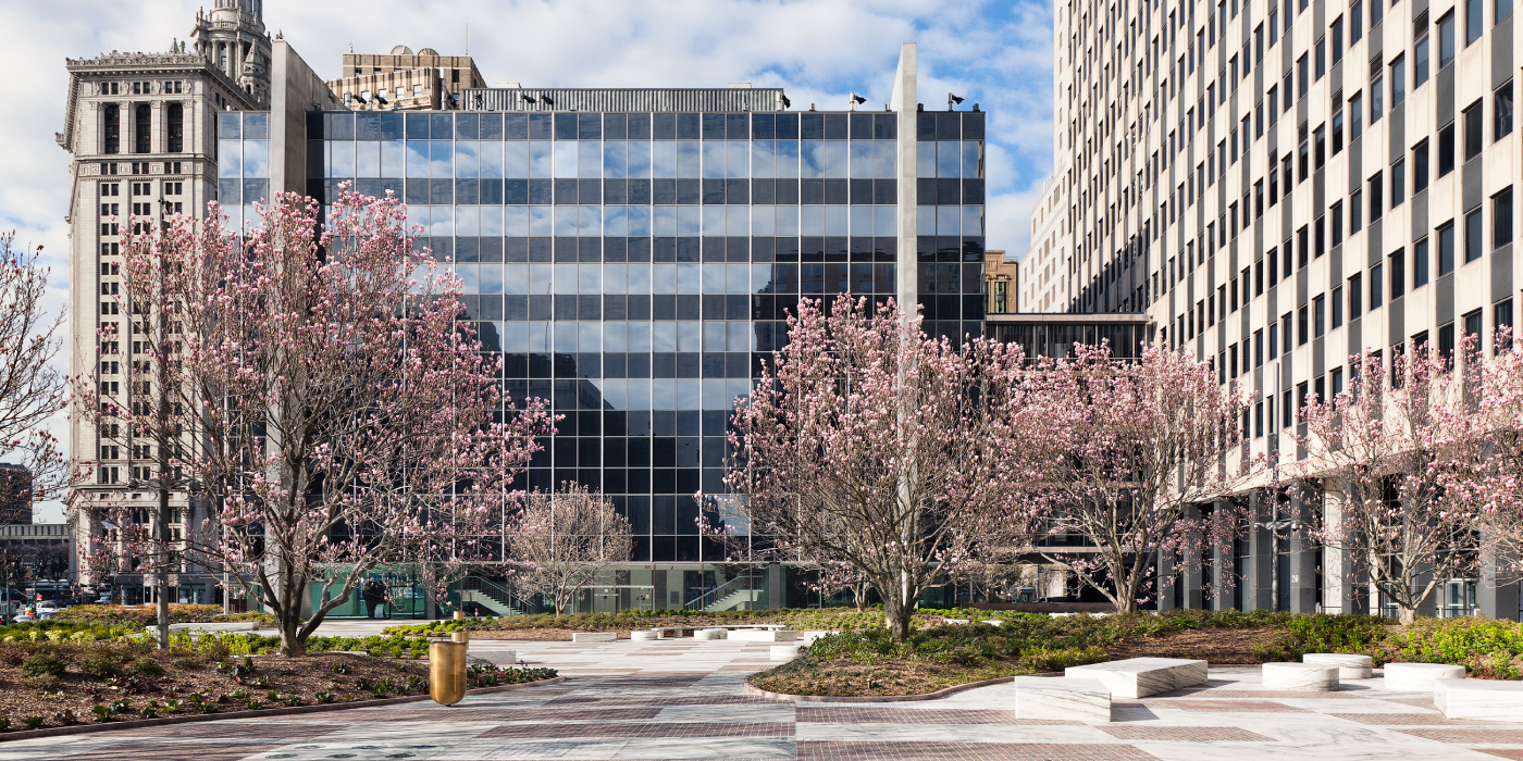 Jacob K. Javits Federal Building Pavilion Ornamental Metal Institute